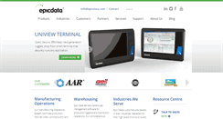 Desktop Screenshot of epicdata.com